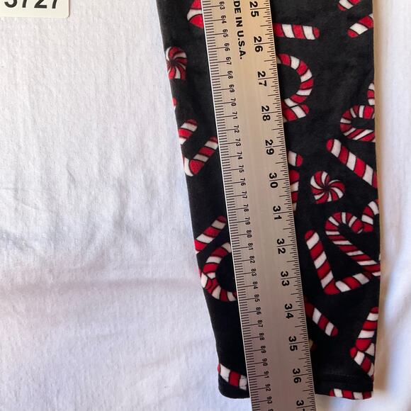 No Boundaries Women Pants size S/M Velvet Love Sugarcane Blue Red Girl’s size XL - Picture 3 of 9